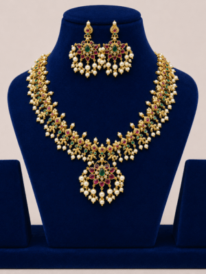 Mayura Manjari Necklace Set