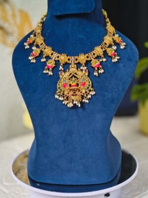 Temple Crown Lakshmi Haar