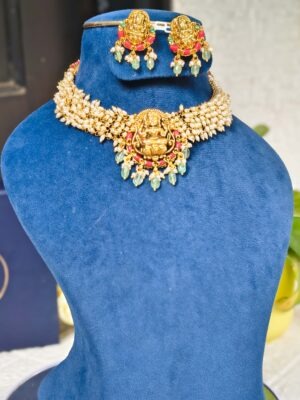 Nakshi Rice Beads Choker