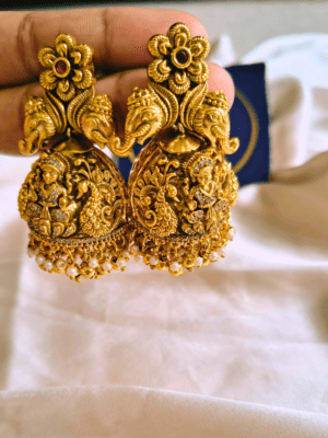 Gajalakshmi Temple Jhumka