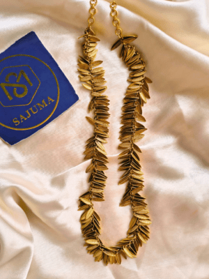 Vanamala Leaf Necklace