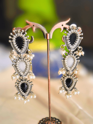New Arrivals 12 Trinetra Pearl Earrings