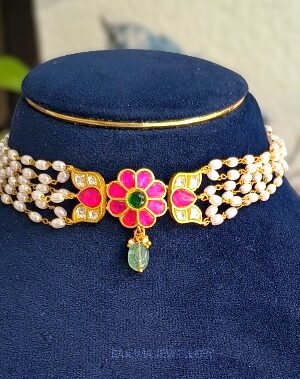 Pushpa Pearl Heritage Choker