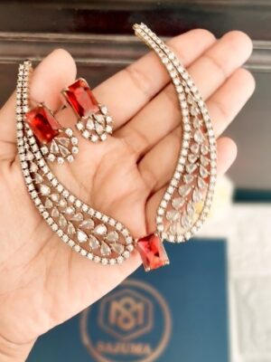 Ruby Royale Necklace Set