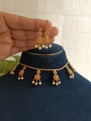Elegent Gold Coin Temple Set
