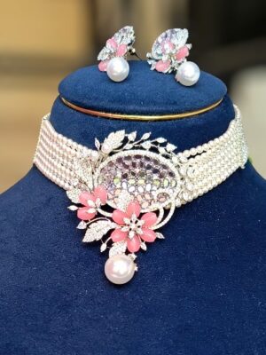 Premium Pearl Choker Set
