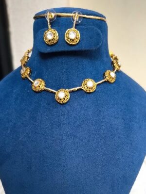 Lakshmi Antique Pearl Choker